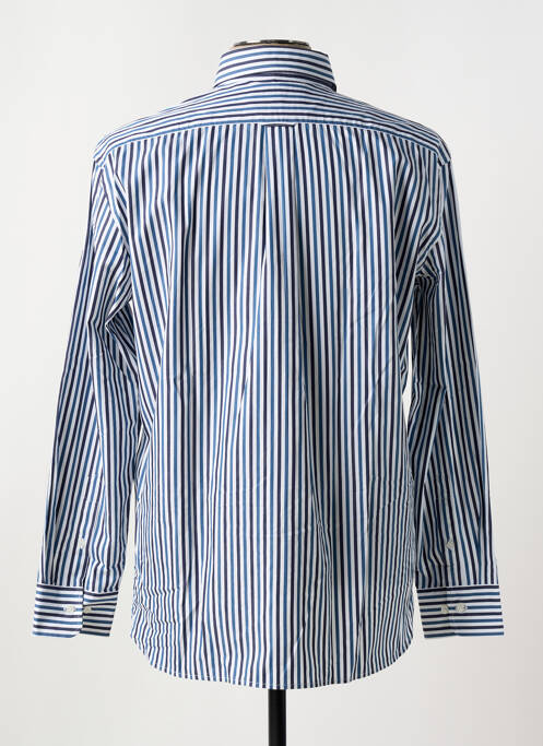 Chemise manches longues bleu EDEN PARK pour homme