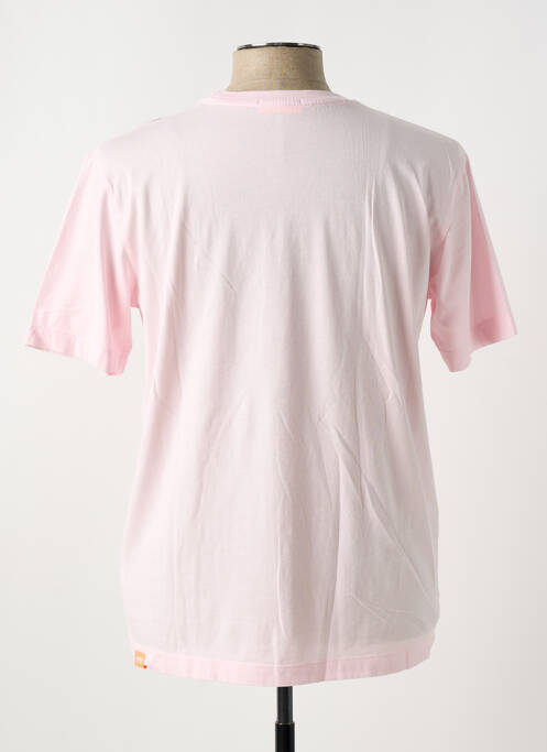 T-shirt rose SUNS BOARDS pour homme
