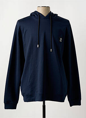 Sweat-shirt à capuche manches longues manches longues bleu SUNS BOARDS homme