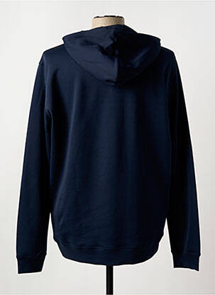 Sweat-shirt à capuche manches longues manches longues bleu SUNS BOARDS homme