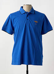 Polo bleu fonce AERONAUTICA pour homme seconde vue