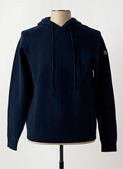 Sweat-shirt à capuche bleu SUNS BOARDS pour homme seconde vue