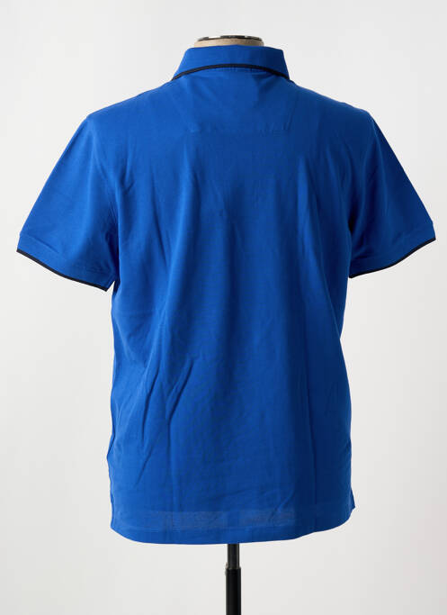 Polo bleu fonce AERONAUTICA pour homme