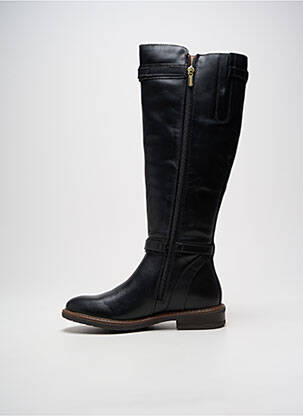 Bottines/boots tissage satiné talon plat jusqu'à 3cm noir PIKOLINOS femme