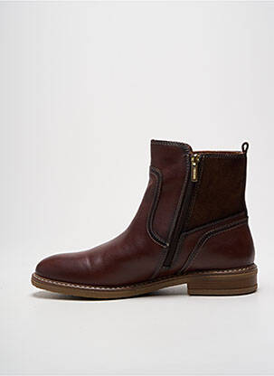Bottines/boots matière lisse talon plat jusqu'à 3cm violet PIKOLINOS femme