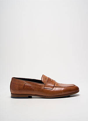 Mocassins type de semelle amortissante talon bas marron MOM & SONS homme