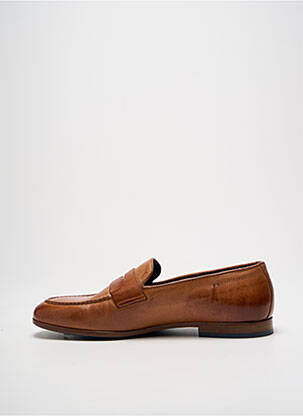 Mocassins type de semelle amortissante talon bas marron MOM & SONS homme