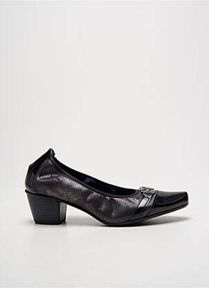 Escarpins cubain talon de 4 à 6cm noir DORKING femme