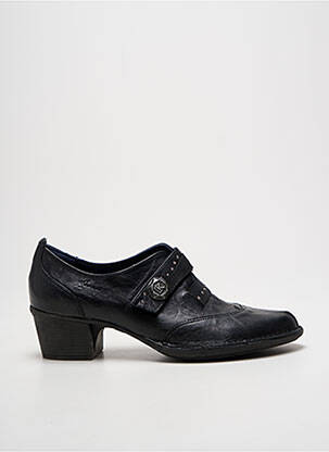 Derbies bout pointu talon de 4 à 6cm noir DORKING femme