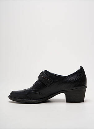 Derbies bout pointu talon de 4 à 6cm noir DORKING femme
