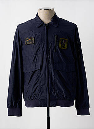Blouson poches bleu AERONAUTICA homme