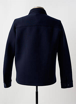 Veste casual coupe droite bleu AERONAUTICA homme