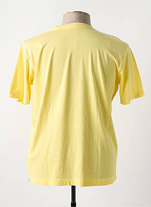 T-shirt coupe droite manches courtes jaune SUNS BOARDS homme
