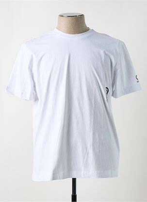 T-shirt coupe droite manches courtes blanc SUNS BOARDS homme