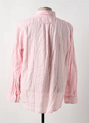 Chemise manches longues rose EDEN PARK pour homme seconde vue