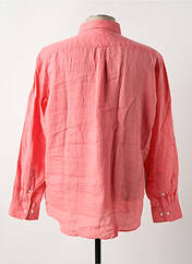 Chemise manches longues rose EDEN PARK pour homme seconde vue