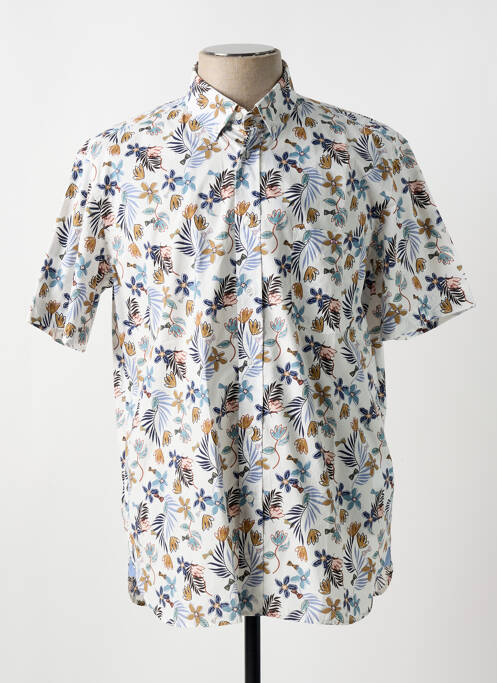 Chemise manches courtes blanc EDEN PARK pour homme