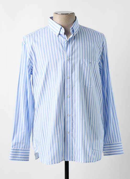 Chemise manches longues bleu EDEN PARK pour homme