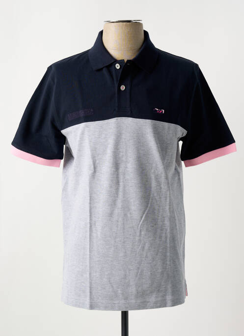 Polo bleu EDEN PARK pour homme