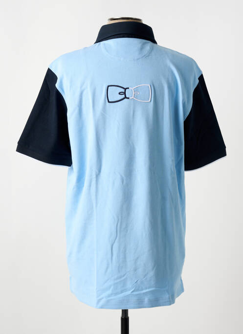 Polo bleu EDEN PARK pour homme