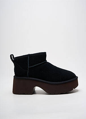 Bottines/boots fourrée talon de 7 à 9cm noir UGG femme