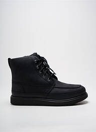 Bottines/boots fourrée bout rond noir UGG homme