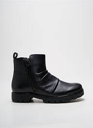 Bottines/boots matière lisse talon plat jusqu'à 3cm noir ARA femme