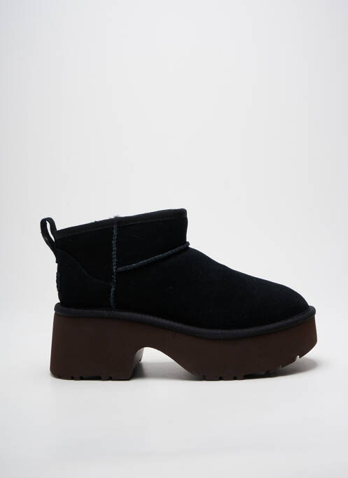 Bottines/boots fourrée talon de 7 à 9cm noir UGG femme