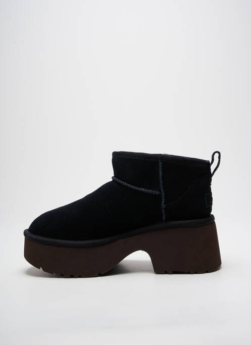 Bottines/boots fourrée talon de 7 à 9cm noir UGG femme