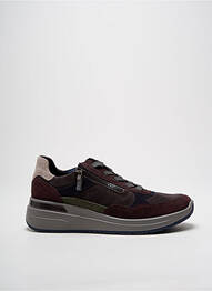 Baskets nubuck talon de 4 à 6cm violet ARA femme