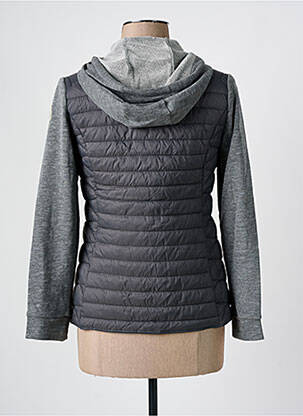 Doudoune manches longues a capuche gris SUN VALLEY femme