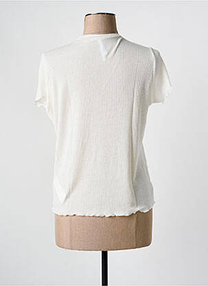 Top manches courtes manches courtes blanc RVCA femme