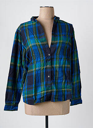 Chemisier bleu LEE pour femme