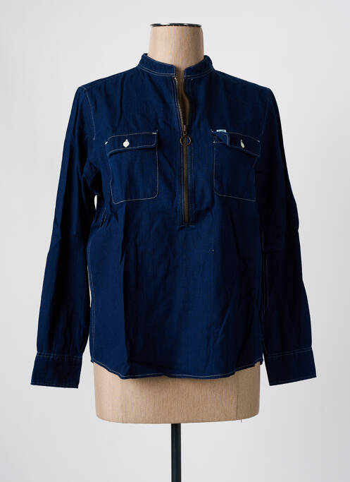 Top manches longues bleu LEE femme