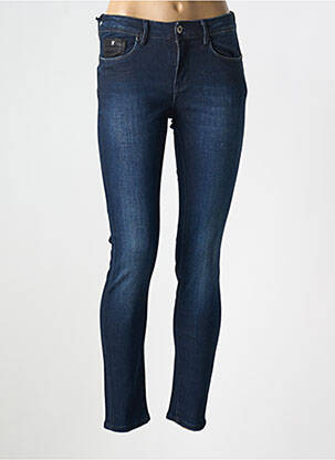 Jeans coupe slim stretch taille normale bleu KAPORAL femme