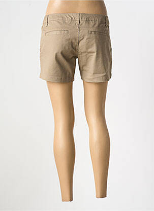 Short fermeture zippée sous rabat boutonné taille normale marron VOLCOM femme