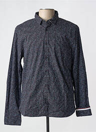 Chemise manches longues imprimé fantaisie bleu TEDDY SMITH homme