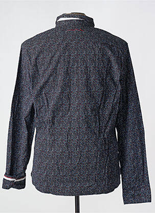 Chemise manches longues imprimé fantaisie bleu TEDDY SMITH homme