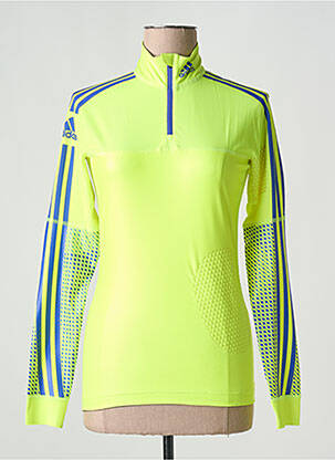 T-shirt jaune ADIDAS pour femme