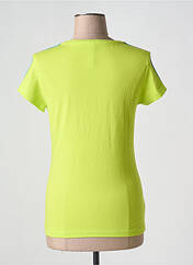 T-shirt vert ADIDAS pour femme seconde vue