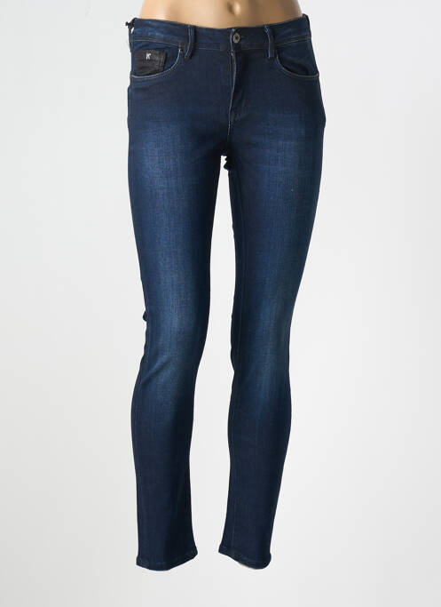 Jeans coupe slim stretch taille normale bleu KAPORAL femme