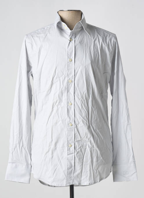 Chemise manches longues bleu DOLCE & GABBANA pour homme