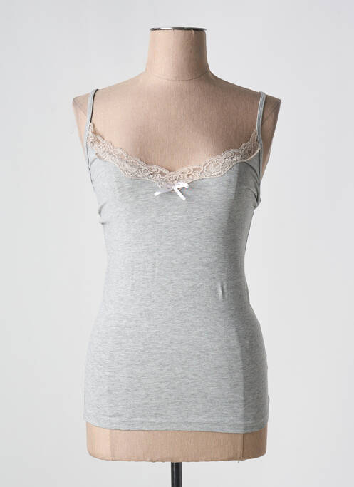 Top gris C17 pour femme