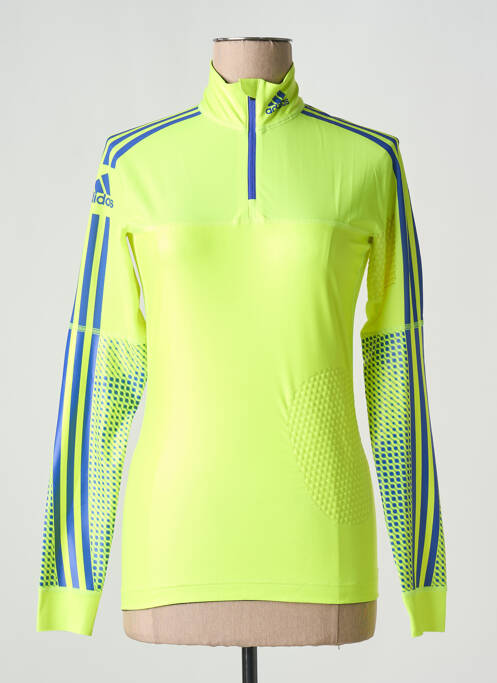 T-shirt jaune ADIDAS pour femme