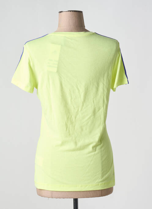 T-shirt jaune ADIDAS femme