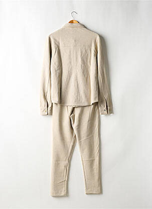 Ensemble pantalon coupe cintrée beige JUST EMPORIO homme
