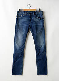 Jeans coupe slim stretch taille normale bleu DIESEL homme