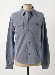 Chemise manches longues poches bleu JUST EMPORIO homme