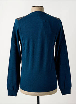 Pull stretch manches longues bleu BRICE homme