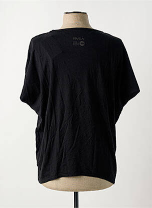 T-shirt imprimé fantaisie manches courtes noir RVCA femme